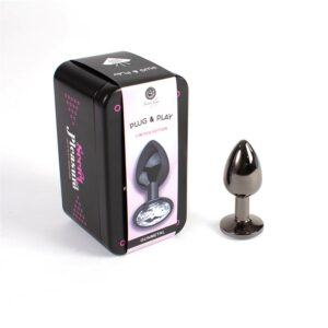 Plug Anal Gunmetal Talla S 5 Baile Plug Anal Color Púrpura - Erotiks | Tienda erótica online