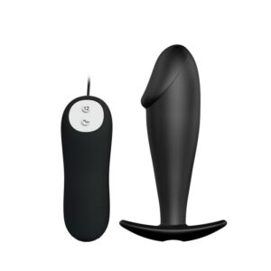 Plug Anal Negro con Mando 17 - Erotiks | Tienda erótica online