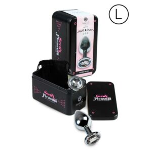 Plug Anal Talla L Transparente 7 Kamber Plug Anal Vibración y Waving 360º y Estimulador Testículos - Erotiks | Tienda erótica online