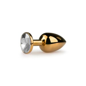 Plug con Cristal Transparente No. 1 - Dorado 13 - Erotiks | Tienda erótica online