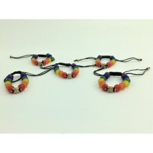 Pulsera Bandera LGBT+ y Ojo Turco