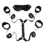 Correas de Supresión para la Cama Negro