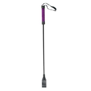 Rimba Bondage Play Fusta 70 cm 3 Pala Negra de Cuero - Bitch - Erotiks | Tienda erótica online