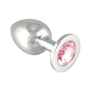 Rimba Bondage Play Plug Metal 9,7 cm 3 Baile Plug Anal Color Púrpura - Erotiks | Tienda erótica online