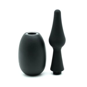 Rimba Latex Play Intim Douche 5 Ducha Anal Booty Cleanse 25.5 cm Negro - Erotiks | Tienda erótica online