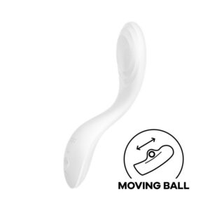 Rrrolling Pleasure Blanco 6 Torky Masturbador con Rotación Compresión con App - Erotiks | Tienda erótica online