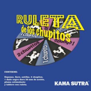 Ruleta del Kamasutra y 3 Chupitos 6 Juego de Mesa de las Fantasias - Erotiks | Tienda erótica online