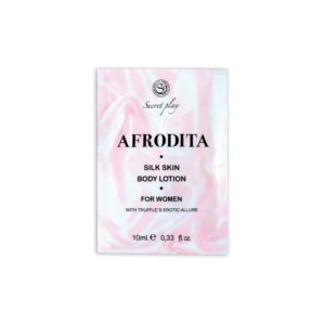 Secret Play Monodosis Piel de Seda Afrodita 5 Aceite de Masaje Erótico Almendra Dulce 240 ml - Erotiks | Tienda erótica online