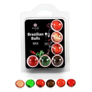 Secret Play Set 6 Brazilian Balls Aromas 2 Set 2 Brazilian Balls Aroma Frutas del Bosque - Erotiks | Tienda erótica online