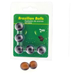Set 5 Brazilian Balls Explosion Aroma Chocolate 2 Sales de Baños Oceania Bleu - Erotiks | Tienda erótica online