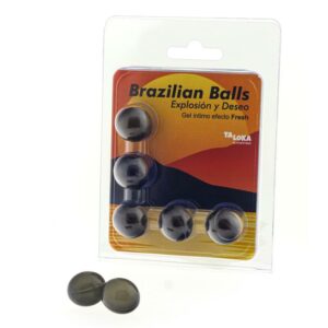 Set 5 Brazilian Balls Gel Excitante Efecto Fresh 9 Set 2 Brazilian Balls Excitante Efecto Electric Vibración - Erotiks | Tienda erótica online