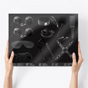 Set Bondage 11 Piezas Negro 9 - Erotiks | Tienda erótica online