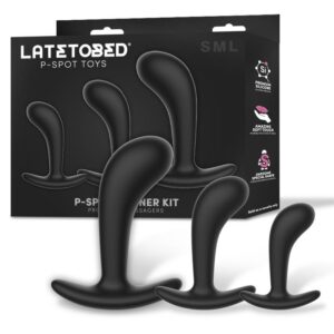 Set de 3 Masajeadores Prostáticos 9 Baile Plug Anal Color Púrpura - Erotiks | Tienda erótica online