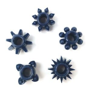 Set de 5 Anillos para el Pene 6 Funda para el Pene con Vibración Add 2 Pleasure X Tender Marrón - Erotiks | Tienda erótica online