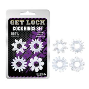 Set de Anillos para el Pene Transparente 3 Funda para el Pene con Vibración Add 2 Pleasure X Tender Marrón - Erotiks | Tienda erótica online