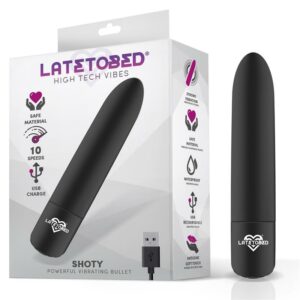 Shoty Bala Vibradora USB 10 Velocidades Potente Motor Negro 3 Set de 7 Piezas Forbidden Desires - Erotiks | Tienda erótica online