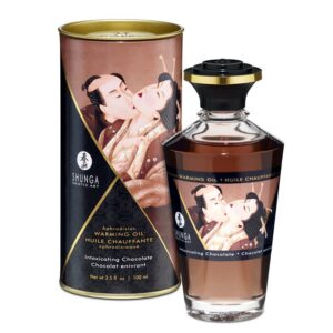 Shunga Aceite de Masaje Efecto Calor Aroma a Chocolate 2 Lick Me Gel Besable Sabor Melocotón Efecto Calor 50 ml - Erotiks | Tienda erótica online