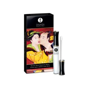 Shunga Gloss para Placer Oral Vino de Fresa 10 Monodosis Sweet Strawberry - Fresa Base Agua 4 ml - Erotiks | Tienda erótica online