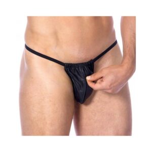 Tanga de Cuero Ajustable Talla Única