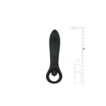 Vibrador Anal Silicona – Negro