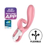 Vibrador Hug Me con APP Satisfyer Connect Rosa