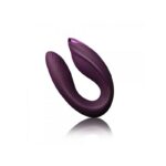 Vibrador para Parejas Rock-Chick Diva Púrpura