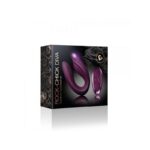 Vibrador para Parejas Rock-Chick Diva Púrpura