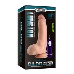 Vibrador Realista Control Remoto Duke Lungton 22.5 cm 5 King Cock Pene de 10 - Color Marrón - Erotiks | Tienda erótica online