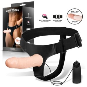Wobox Arnés con Dildo Hueco Desmontable, Vibración y Control Remoto 11 - Erotiks | Tienda erótica online