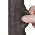Dildo Dual Layer Piel Retractil 7