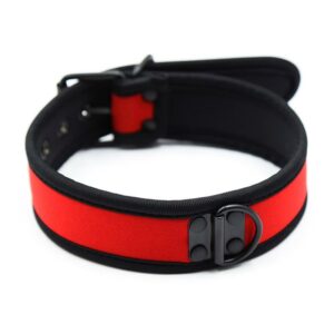 Collar de Neopreno Ajustable Rojo 8 - Erotiks | Tienda erótica online