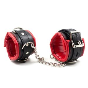 Esposas Ajustables con Cadena 2 Mordaza con Aro de Metal Aro: 5 cm - Erotiks | Tienda erótica online