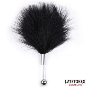 Estimulador de Plumas con Mango de Metal 3 Arnés con Cinturón Ancho Ajustable - Erotiks | Tienda erótica online