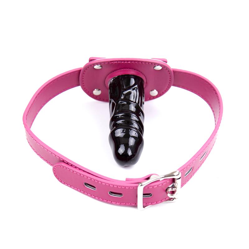 Mordaza de Dildo Ajustable 46-58 cm – Dildo: 10 cm
