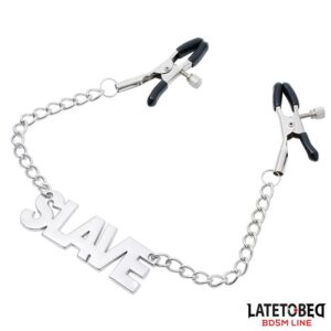 Pinzas para Pezones con Cadena Slave 3 Set de Bondage 7 Pz Furry Set - Erotiks | Tienda erótica online