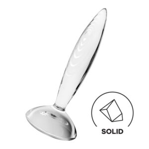 Plug Anal Sparkling Crystal Hot and Cold Transparente 10 - Erotiks | Tienda erótica online