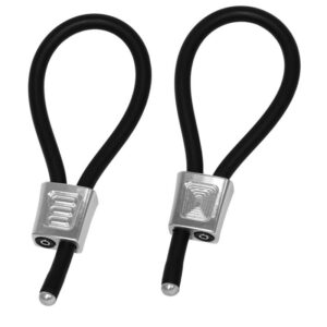 ElectraLoops Prestige Set de 2 Anillos para el Pene Plateado 2 Copas Electro Shock - Erotiks | Tienda erótica online