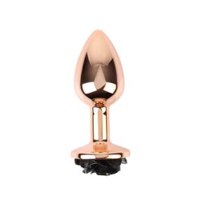 Plug Anal Dorado Evil Rose Anal Talla S 11 - Erotiks | Tienda erótica online