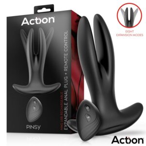 Pinsy Plug Anal Expandible con Control Remoto 17 - Erotiks | Tienda erótica online