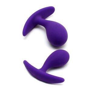 Set 2 Plug Anales Anatómicos Copenhagen Purpura 17 - Erotiks | Tienda erótica online