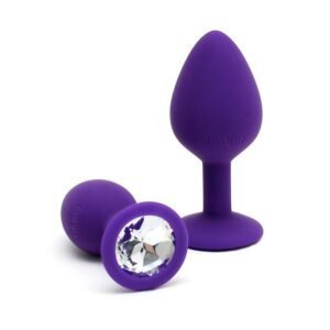 Set de 2 Plugs con Joya Berlin Purpura 17 - Erotiks | Tienda erótica online