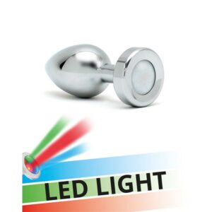 Plug anal con Luces Led Pisa 10 - Erotiks | Tienda erótica online