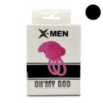 Anillo Doble para el Pene 10 Funciones Silicona Negro