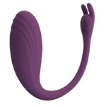 Catalina Huevo Vibrador con APP Púrpura