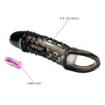 Funda para el Pene con vibracón Negro