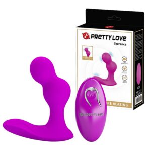 Terrance Plug Anal con vibración y Control Remoto 9 Baile Plug Anal Color Púrpura - Erotiks | Tienda erótica online