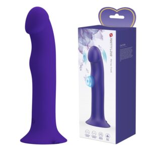 Murray Youth Dildo con Vibración y Pulsación 10 Pretty Love Vibrador Snappy Color Púrpura - Erotiks | Tienda erótica online