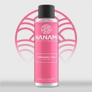 Nanami Aceite de Masaje Efecto Calor Hot Oil Aroma Chicle 100ml 5 Shunga Aceite de Masaje Efecto Calor Aroma Vino Espumoso de Fresa - Erotiks | Tienda erótica online