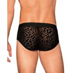 Azmeron Calzoncillo Estampado de Leopardo