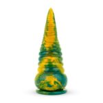 Dildo Tentacle Delight Verde y Amarillo 22.4 cm – 8.8